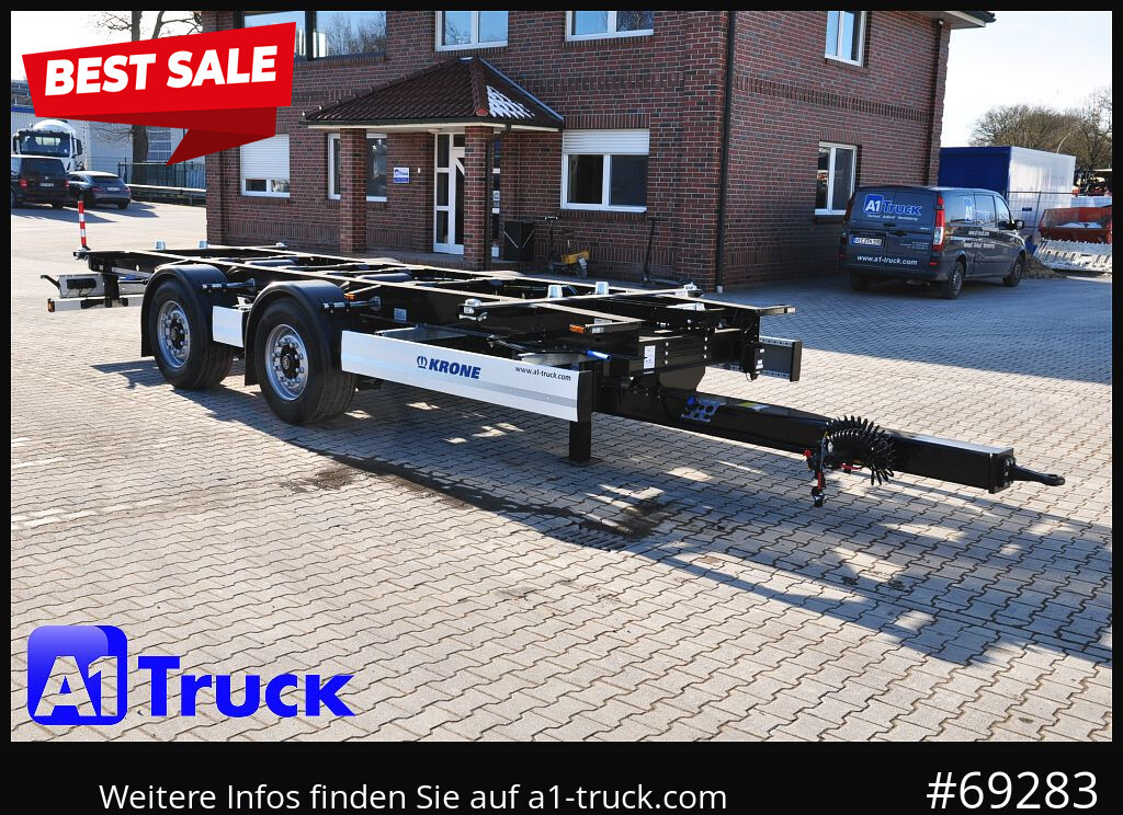 KRONE 5 x Tandem, MIDI, für 1120mm + 1320mm, SOFORT, NEU - Container-transport/ Vekselflak tilhenger: bilde 1 KRONE 5 x Tandem, MIDI, für 1120mm + 1320mm, SOFORT, NEU - Container-transport/ Vekselflak tilhenger: bilde 1