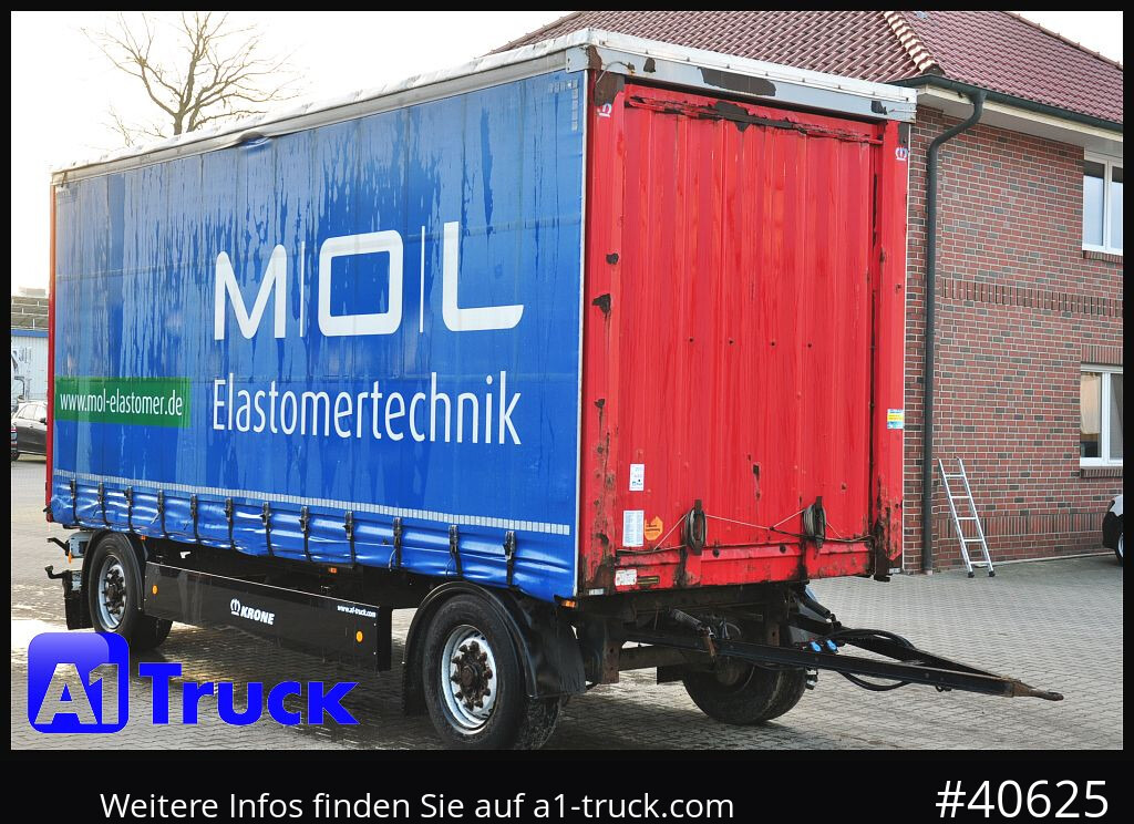 KRONE AZP 18, Maxi, 2800mm innen, Edscha, - Kapellhenger: bilde 1 KRONE AZP 18, Maxi, 2800mm innen, Edscha, - Kapellhenger: bilde 1