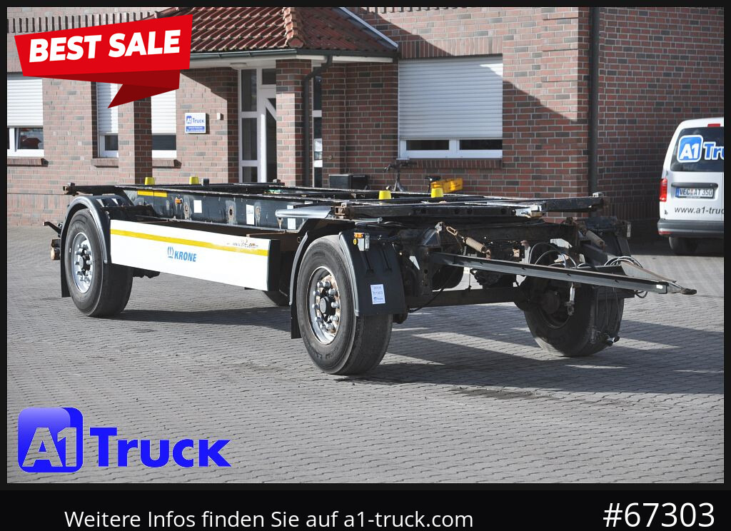 KRONE AZW, BDF, 7,45, Standard, BPW - Container-transport/ Vekselflak tilhenger: bilde 1 KRONE AZW, BDF, 7,45, Standard, BPW - Container-transport/ Vekselflak tilhenger: bilde 1