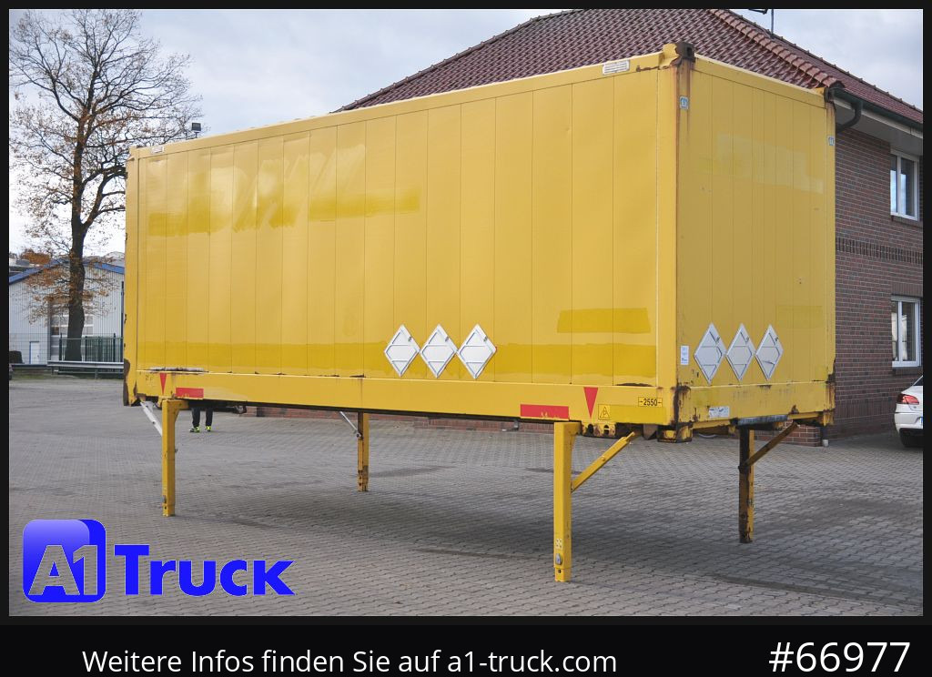 Vekselflak - varebil KRONE BDF 7,45  Container, 2800mm innen, Wechselbrücke: bilde 1