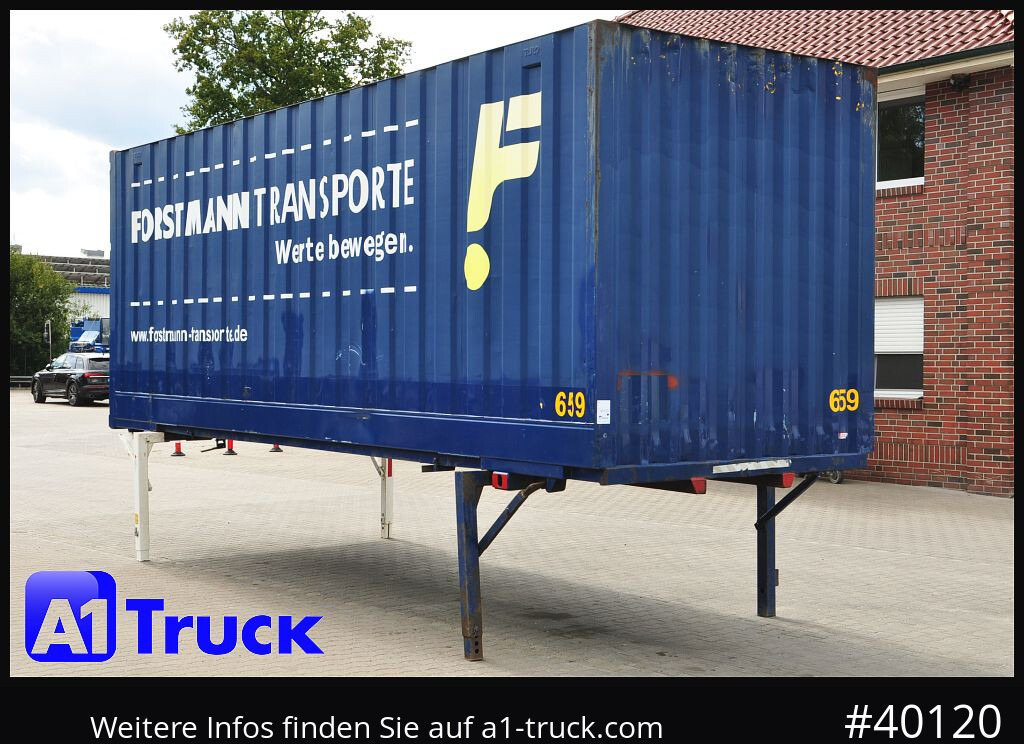KRONE BDF 7,82 Container, 2700mm Innenhöhe, Portaltür - Frakt container: bilde 1 KRONE BDF 7,82 Container, 2700mm Innenhöhe, Portaltür - Frakt container: bilde 1