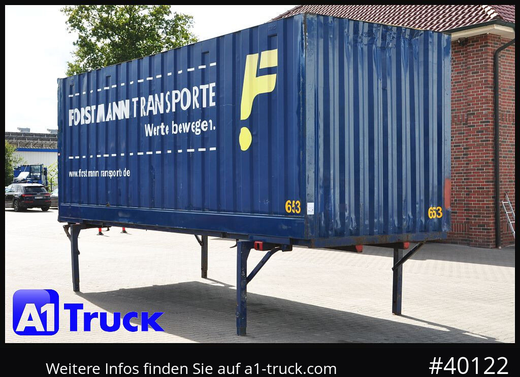 KRONE BDF 7,82 Container, 2700mm Innenhöhe, Portaltür - Frakt container: bilde 1 KRONE BDF 7,82 Container, 2700mm Innenhöhe, Portaltür - Frakt container: bilde 1