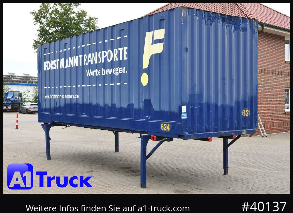 KRONE BDF 7,82 Container, 2700mm Innenhöhe, Portaltür - Frakt container: bilde 1 KRONE BDF 7,82 Container, 2700mm Innenhöhe, Portaltür - Frakt container: bilde 1
