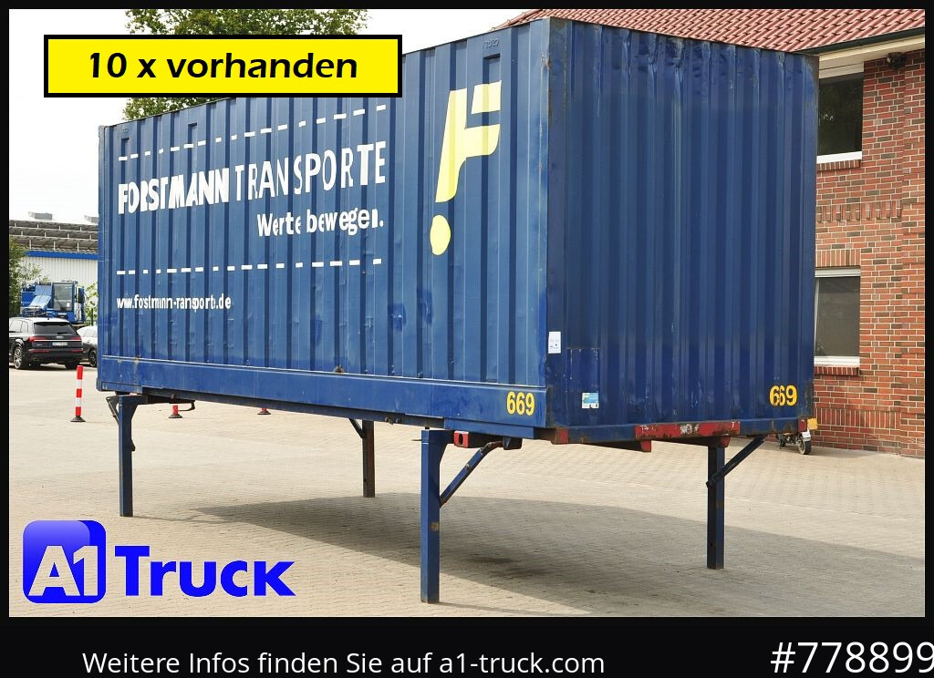 KRONE BDF 7,82 Container, 2700mm Innenhöhe, Portaltür - Frakt container: bilde 1 KRONE BDF 7,82 Container, 2700mm Innenhöhe, Portaltür - Frakt container: bilde 1