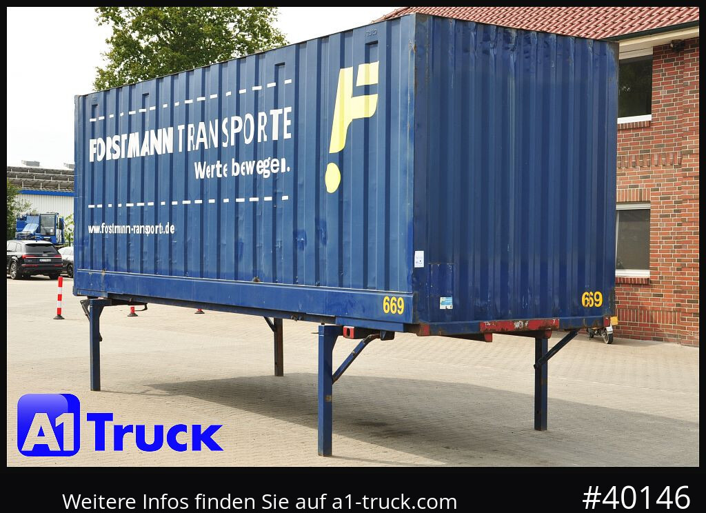 KRONE BDF 7,82 Container, 2700mm Innenhöhe, Portaltür - Frakt container: bilde 1 KRONE BDF 7,82 Container, 2700mm Innenhöhe, Portaltür - Frakt container: bilde 1