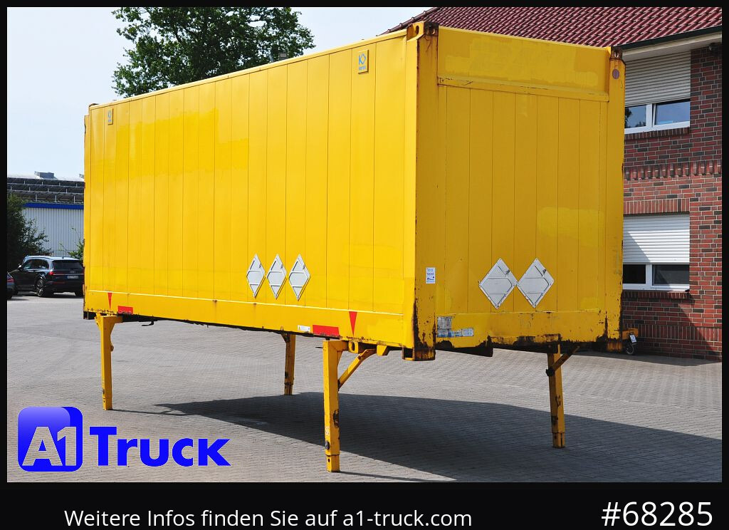 KRONE BDF, 7,82 Container, 2800mm innen, Doppelstock. - Vekselflak - varebil: bilde 1 KRONE BDF, 7,82 Container, 2800mm innen, Doppelstock. - Vekselflak - varebil: bilde 1