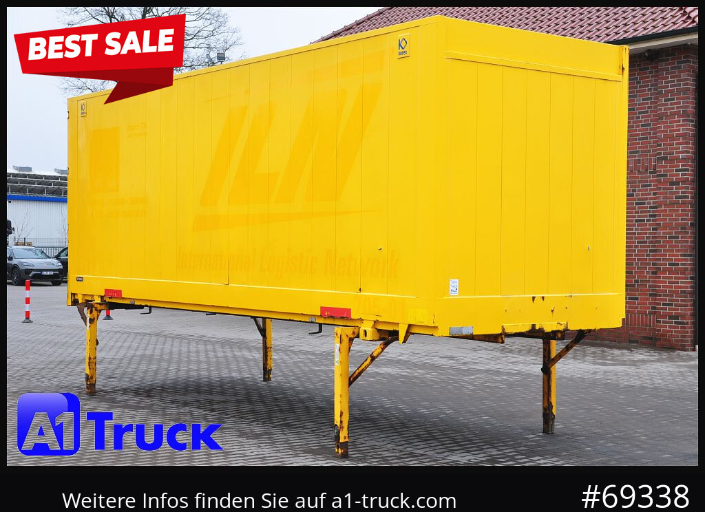KRONE BDF 7,82 Wechselbrücke, 2730mm Innenhöhe. - Vekselflak - varebil: bilde 1 KRONE BDF 7,82 Wechselbrücke, 2730mm Innenhöhe. - Vekselflak - varebil: bilde 1