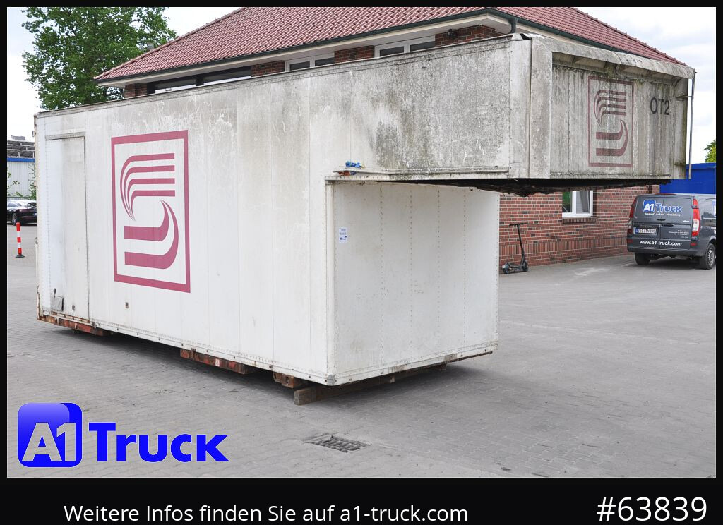 KRONE Container Lager, kann verladen werden 6,3 + 2 Meter - Vekselflak - varebil: bilde 1 KRONE Container Lager, kann verladen werden 6,3 + 2 Meter - Vekselflak - varebil: bilde 1