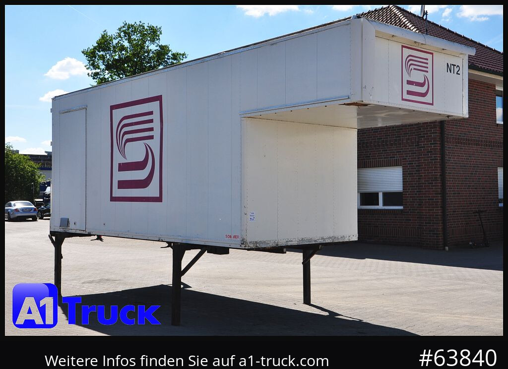 KRONE Container Lager, kann verladen werden 6,3 + 2 Meter - Vekselflak - varebil: bilde 1 KRONE Container Lager, kann verladen werden 6,3 + 2 Meter - Vekselflak - varebil: bilde 1