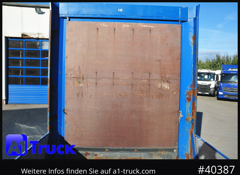 KRONE Mega, Pritsche, 1 Vorbesitzer, TÜV 01-2026, Staplerhalterung - Åpen semitrailer: bilde 5 KRONE Mega, Pritsche, 1 Vorbesitzer, TÜV 01-2026, Staplerhalterung - Åpen semitrailer: bilde 5