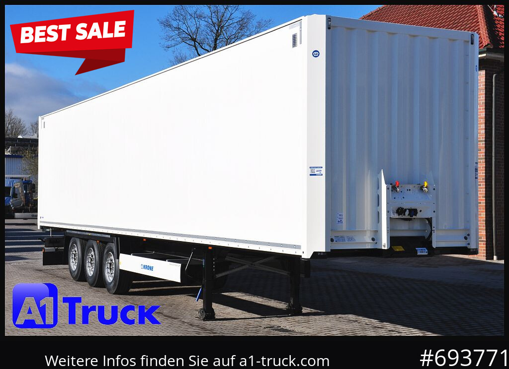 KRONE SD Koffer, Liftachse, Code XL, VDI 2700, SOFORT - Skapsemi: bilde 1 KRONE SD Koffer, Liftachse, Code XL, VDI 2700, SOFORT - Skapsemi: bilde 1