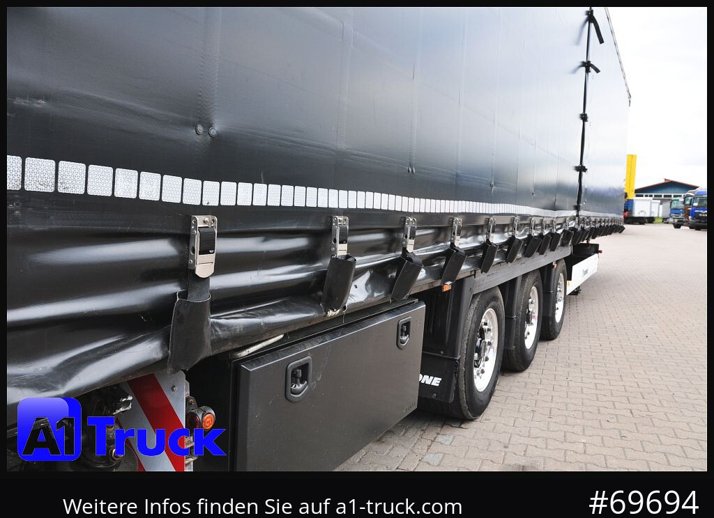KRONE SD, Liftachse,Staplerhalterung, verbreiterbar, Coil - Gardintrailer: bilde 3 KRONE SD, Liftachse,Staplerhalterung, verbreiterbar, Coil - Gardintrailer: bilde 3