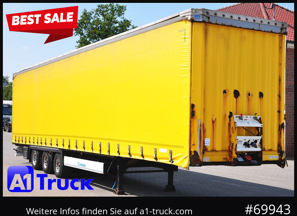 KRONE SD, Mega, Code XL, VDI 2700, DC 9.5 - Gardintrailer: bilde 1 KRONE SD, Mega, Code XL, VDI 2700, DC 9.5 - Gardintrailer: bilde 1