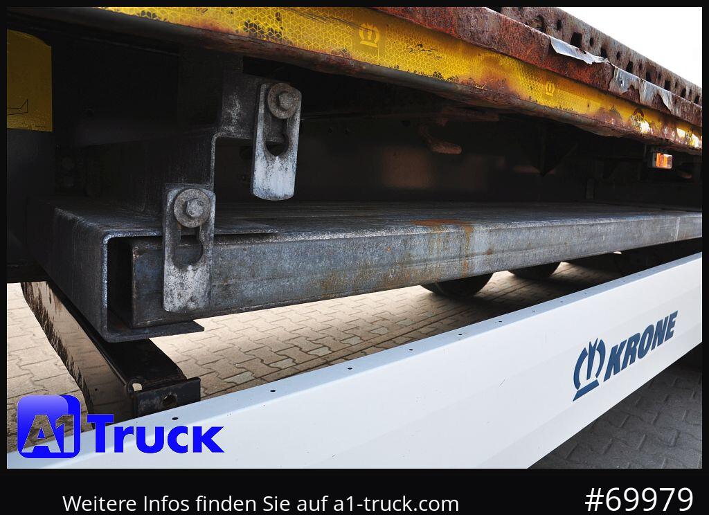 KRONE SD Plateau, Twistlock, Container, - Åpen semitrailer: bilde 4 KRONE SD Plateau, Twistlock, Container, - Åpen semitrailer: bilde 4