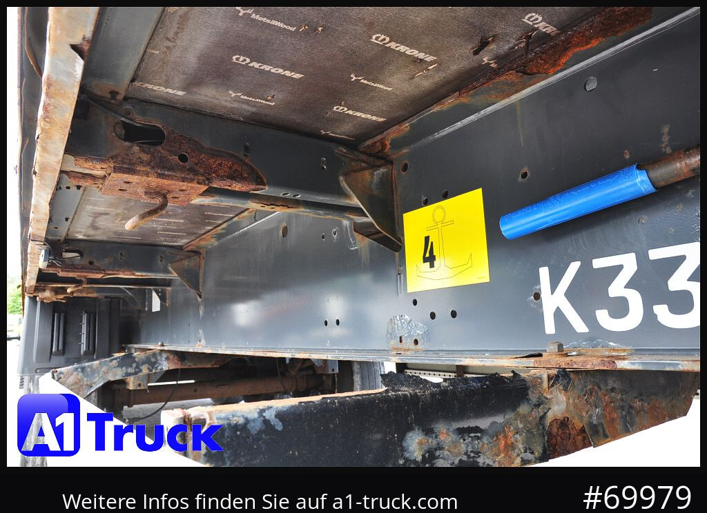 KRONE SD Plateau, Twistlock, Container, - Åpen semitrailer: bilde 3 KRONE SD Plateau, Twistlock, Container, - Åpen semitrailer: bilde 3