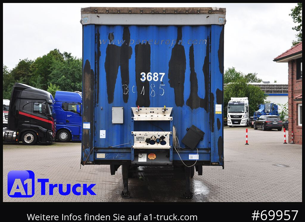 KRONE SD Tautliner, Code XL, BPW, Coil, TÜV 04-2026 - Gardintrailer: bilde 2 KRONE SD Tautliner, Code XL, BPW, Coil, TÜV 04-2026 - Gardintrailer: bilde 2