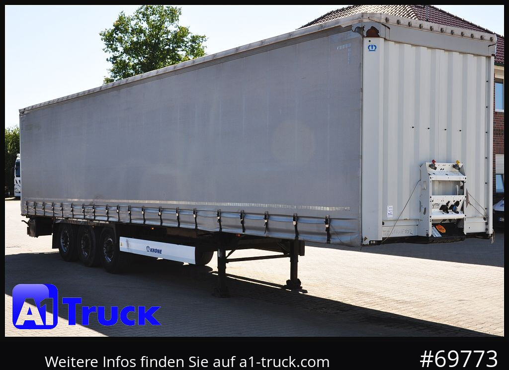 KRONE SD Tautliner, Code XL, BPW, Liftachse - Gardintrailer: bilde 1 KRONE SD Tautliner, Code XL, BPW, Liftachse - Gardintrailer: bilde 1