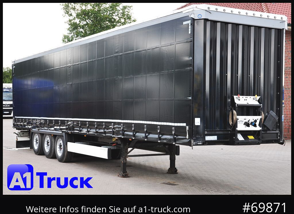 KRONE SD, Tautliner, SAF neue Plane, Code XL DC 9.5 - Gardintrailer: bilde 1 KRONE SD, Tautliner, SAF neue Plane, Code XL DC 9.5 - Gardintrailer: bilde 1