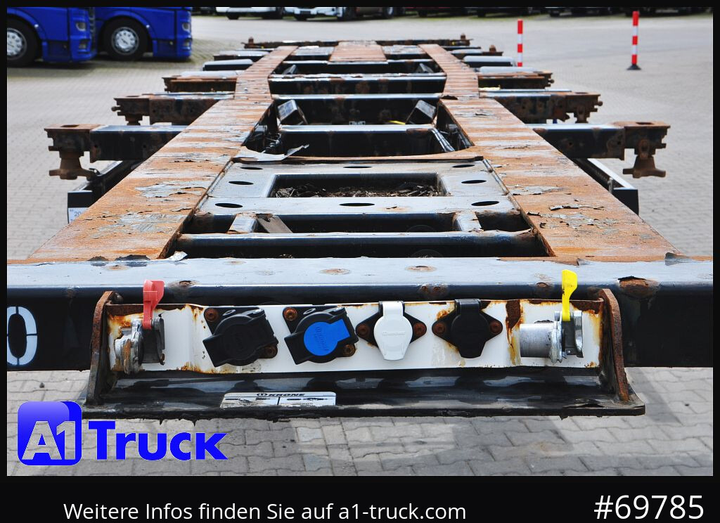 KRONE SDC, Lift SAF, 2x20/30/40 - Container-transport/ Vekselflak semitrailer: bilde 5 KRONE SDC, Lift SAF, 2x20/30/40 - Container-transport/ Vekselflak semitrailer: bilde 5