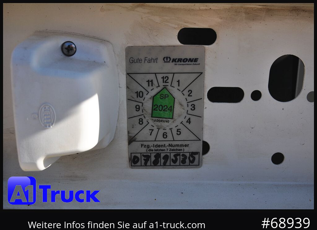 KRONE Standard BDF Anhänger für 7,45 WB, 1 Vorbesitzer - Container-transport/ Vekselflak tilhenger: bilde 5 KRONE Standard BDF Anhänger für 7,45 WB, 1 Vorbesitzer - Container-transport/ Vekselflak tilhenger: bilde 5
