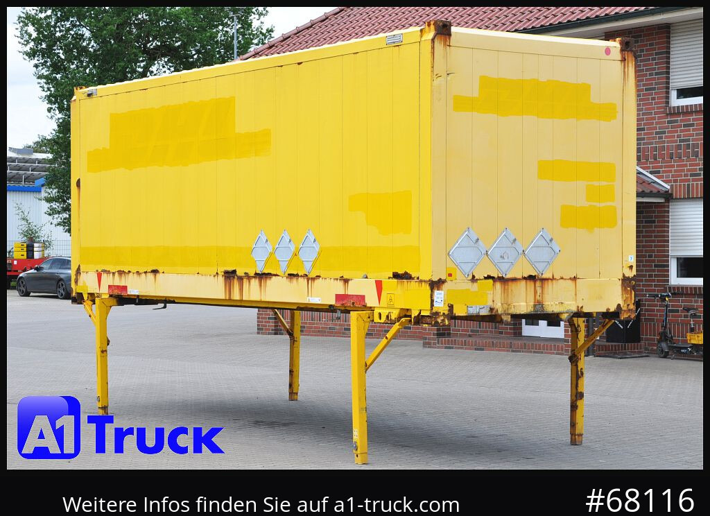 KRONE WB 7,45 Koffer, BDF Wechselbrücke 2560mm - Vekselflak - varebil: bilde 1 KRONE WB 7,45 Koffer, BDF Wechselbrücke 2560mm - Vekselflak - varebil: bilde 1