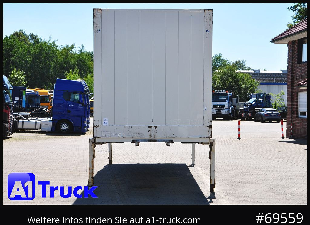 KRONE WB BDF 7,45 Koffer, 2750mm innen, 10 x vorhanden - Vekselflak - varebil: bilde 2 KRONE WB BDF 7,45 Koffer, 2750mm innen, 10 x vorhanden - Vekselflak - varebil: bilde 2