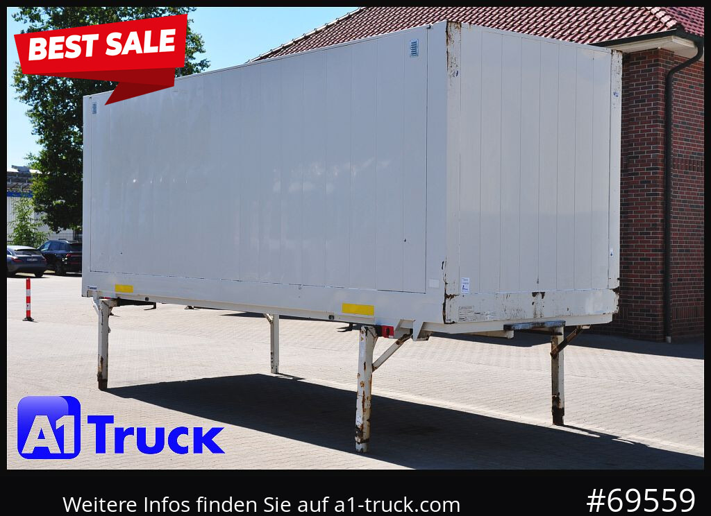KRONE WB BDF 7,45 Koffer, 2750mm innen, 10 x vorhanden - Vekselflak - varebil: bilde 1 KRONE WB BDF 7,45 Koffer, 2750mm innen, 10 x vorhanden - Vekselflak - varebil: bilde 1