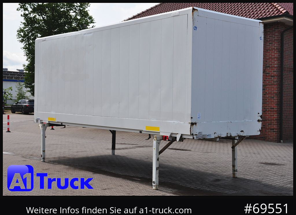 KRONE WB BDF 7,45 Koffer, 2750mm innen, 20 x vorhanden - Vekselflak - varebil: bilde 1 KRONE WB BDF 7,45 Koffer, 2750mm innen, 20 x vorhanden - Vekselflak - varebil: bilde 1