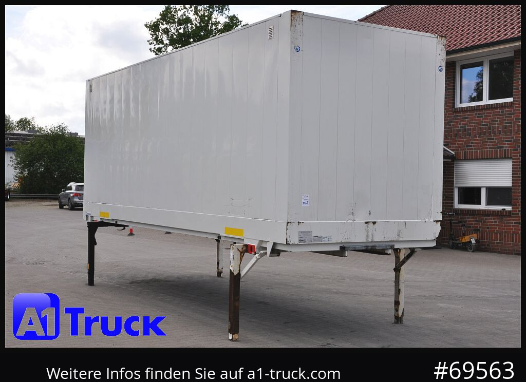 KRONE WB BDF 7,45 Koffer, 2750mm innen, 20 x vorhanden - Vekselflak - varebil: bilde 1 KRONE WB BDF 7,45 Koffer, 2750mm innen, 20 x vorhanden - Vekselflak - varebil: bilde 1