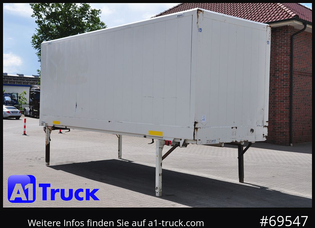 KRONE WB BDF 7,45 Koffer, 2750mm innen, 20 x vorhanden - Vekselflak - varebil: bilde 1 KRONE WB BDF 7,45 Koffer, 2750mm innen, 20 x vorhanden - Vekselflak - varebil: bilde 1