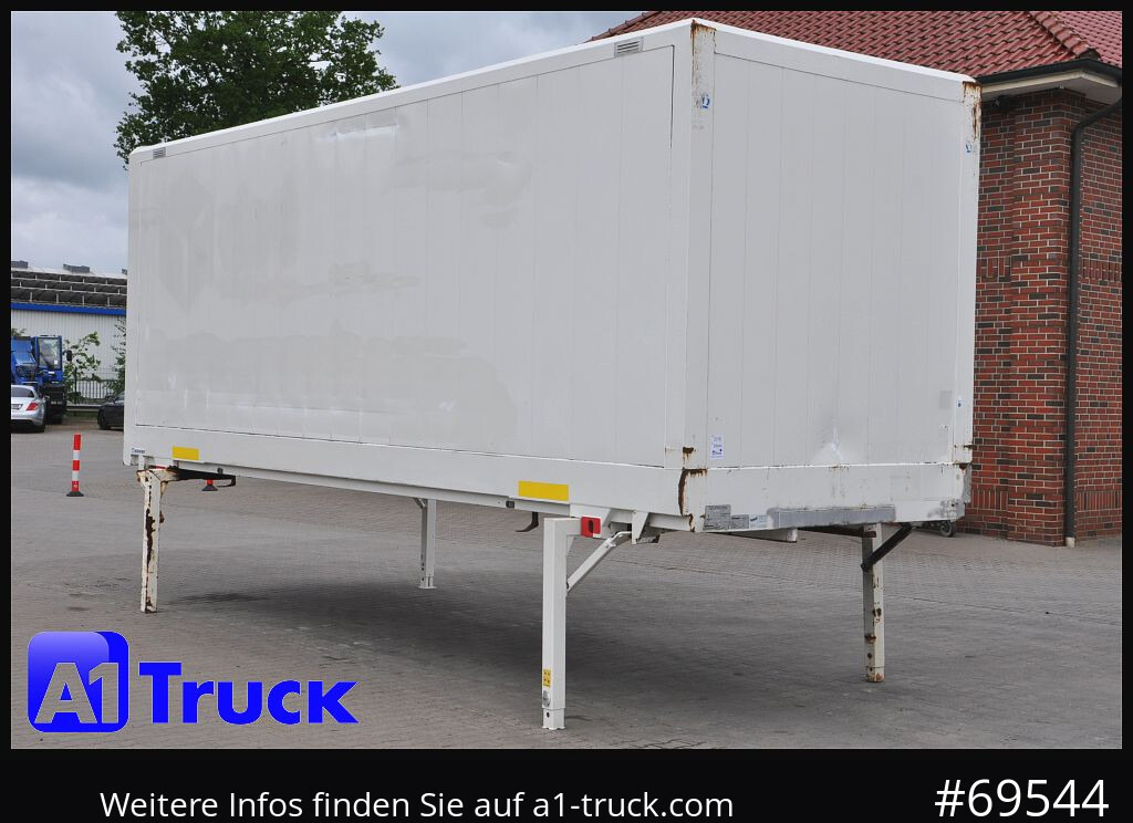 KRONE WB BDF 7,45 Koffer, 2750mm innen, 20 x vorhanden - Vekselflak - varebil: bilde 1 KRONE WB BDF 7,45 Koffer, 2750mm innen, 20 x vorhanden - Vekselflak - varebil: bilde 1