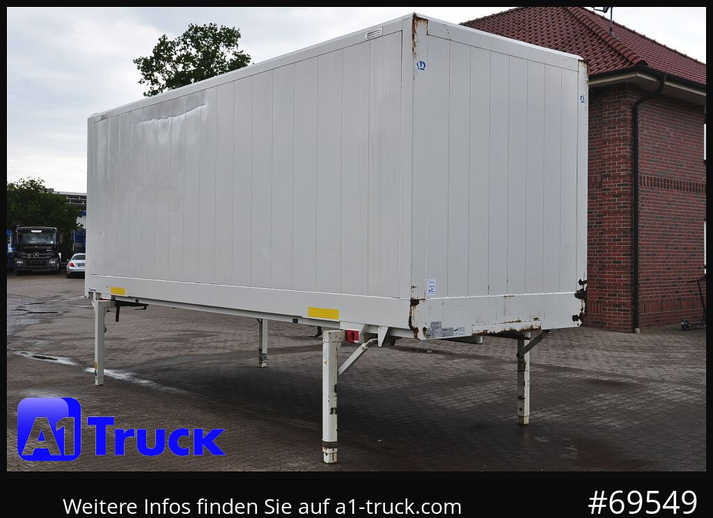 KRONE WB BDF 7,45 Koffer, 2750mm innen, 20 x vorhanden - Vekselflak - varebil: bilde 1 KRONE WB BDF 7,45 Koffer, 2750mm innen, 20 x vorhanden - Vekselflak - varebil: bilde 1