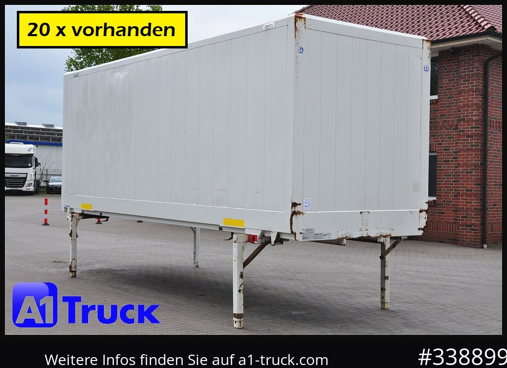 KRONE WB BDF 7,45 Koffer, 2750mm innen, 20 x vorhanden - Vekselflak - varebil: bilde 1 KRONE WB BDF 7,45 Koffer, 2750mm innen, 20 x vorhanden - Vekselflak - varebil: bilde 1