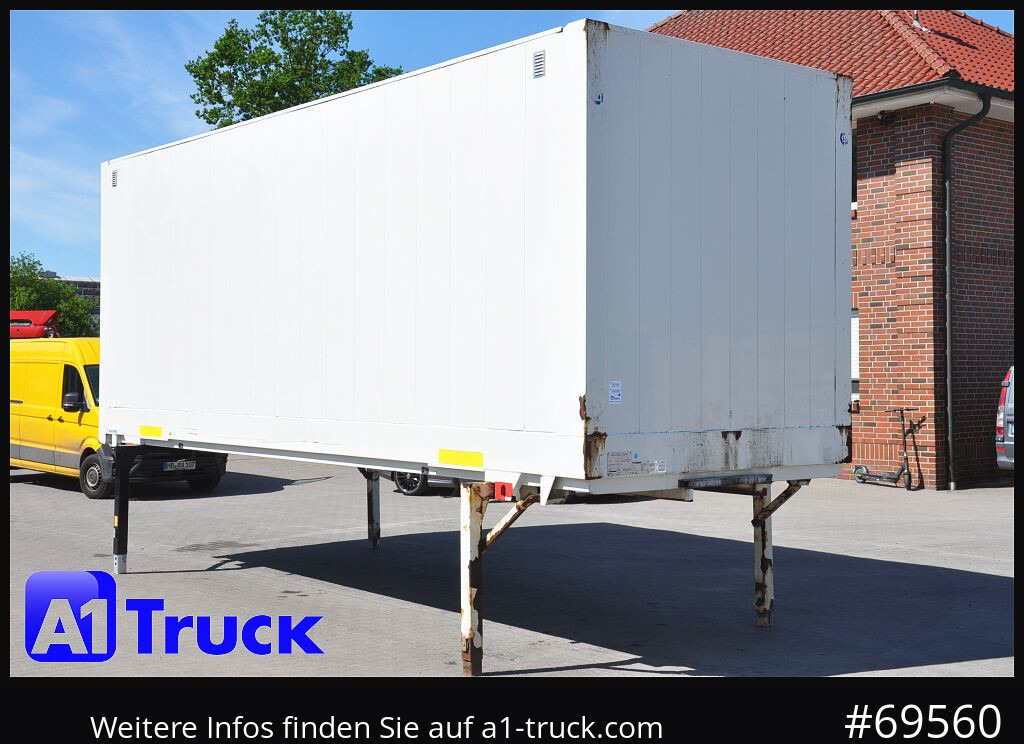 KRONE WB BDF 7,45 Koffer, 2750mm innen, 20 x vorhanden - Vekselflak - varebil: bilde 1 KRONE WB BDF 7,45 Koffer, 2750mm innen, 20 x vorhanden - Vekselflak - varebil: bilde 1