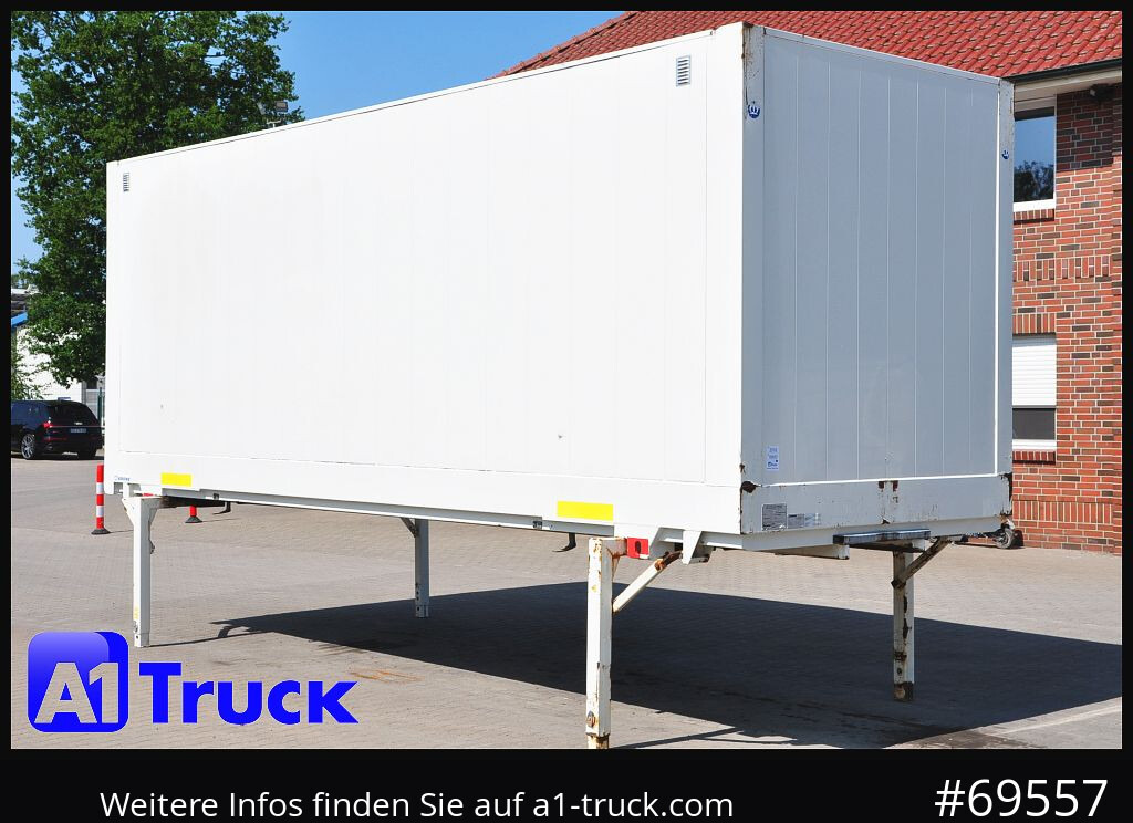 KRONE WB BDF 7,45 Koffer, 2750mm innen, 20 x vorhanden - Vekselflak - varebil: bilde 1 KRONE WB BDF 7,45 Koffer, 2750mm innen, 20 x vorhanden - Vekselflak - varebil: bilde 1