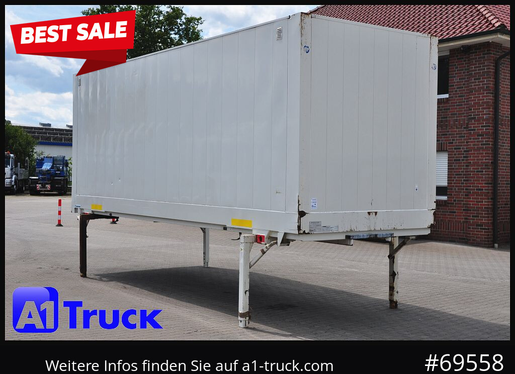 KRONE WB BDF 7,45 Koffer, 2750mm innen, 20 x vorhanden - Vekselflak - varebil: bilde 1 KRONE WB BDF 7,45 Koffer, 2750mm innen, 20 x vorhanden - Vekselflak - varebil: bilde 1
