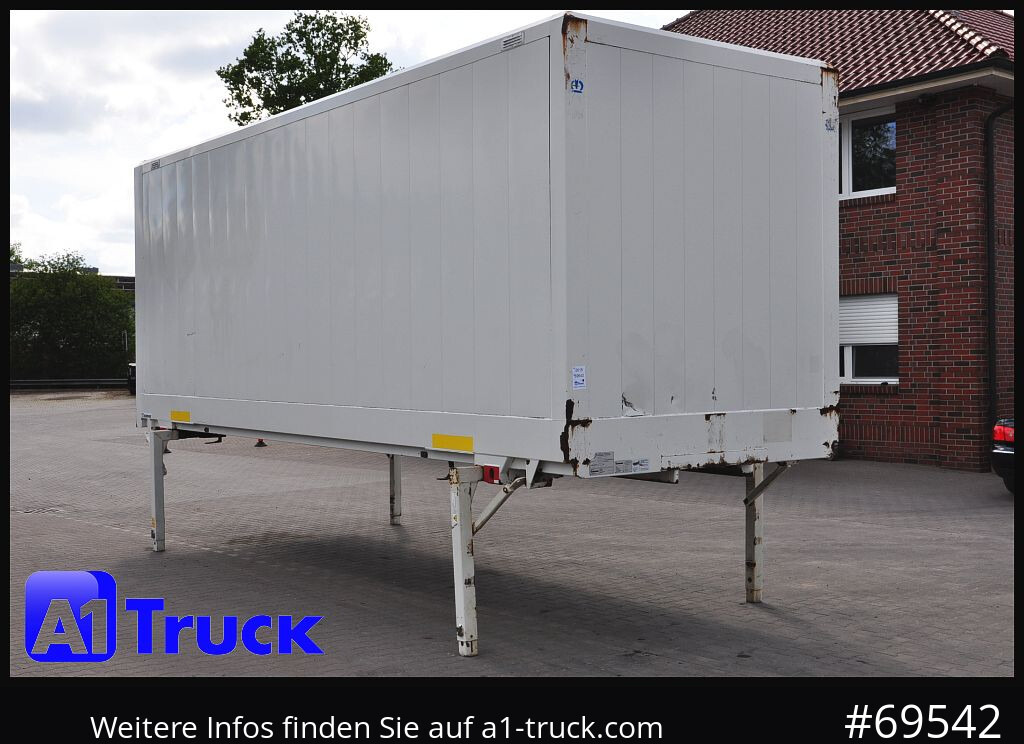 KRONE WB BDF 7,45 Koffer, 2750mm innen, 20 x vorhanden - Vekselflak - varebil: bilde 1 KRONE WB BDF 7,45 Koffer, 2750mm innen, 20 x vorhanden - Vekselflak - varebil: bilde 1