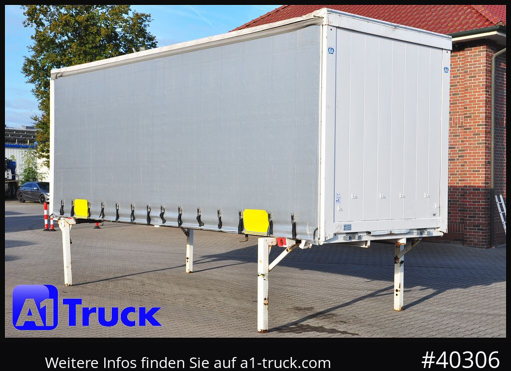 KRONE Wechselbrücke 7,45, Code XL, guter Zustand - Gardin vekselflak: bilde 1 KRONE Wechselbrücke 7,45, Code XL, guter Zustand - Gardin vekselflak: bilde 1