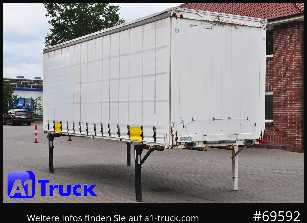 KRONE Wechselbrücke 7,82 ,, 2650mm innen - Gardin vekselflak: bilde 1 KRONE Wechselbrücke 7,82 ,, 2650mm innen - Gardin vekselflak: bilde 1