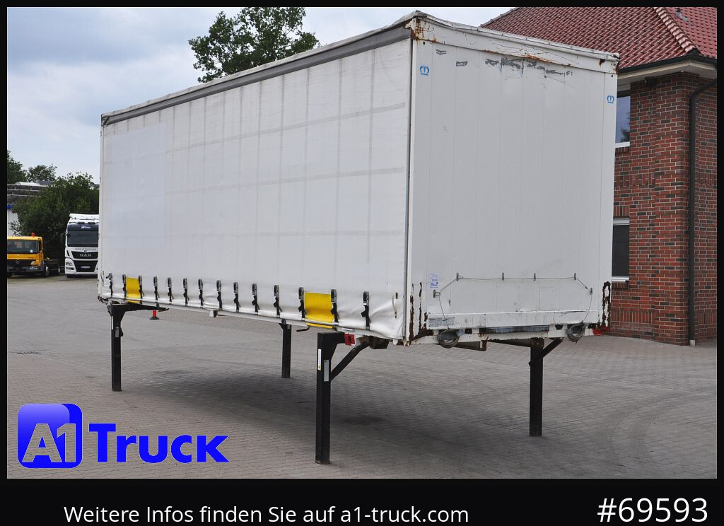 KRONE Wechselbrücke 7,82 ,, 2650mm innen - Gardin vekselflak: bilde 1 KRONE Wechselbrücke 7,82 ,, 2650mm innen - Gardin vekselflak: bilde 1