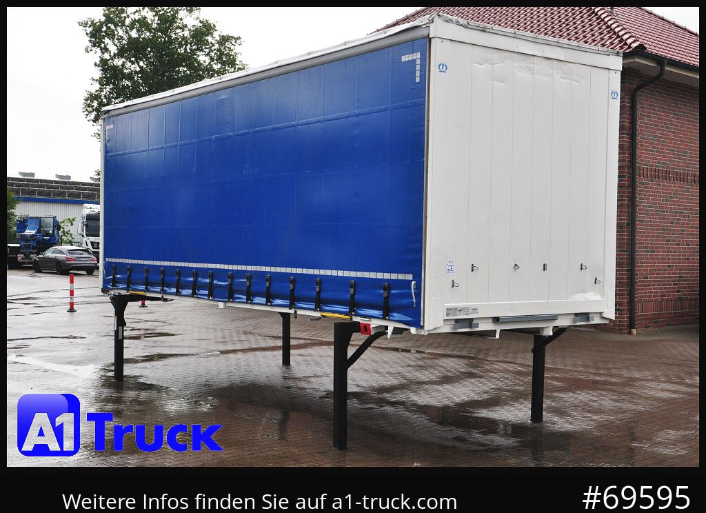 KRONE Wechselbrücke 7,82 , neue Plane, 2650mm innen - Gardin vekselflak: bilde 1 KRONE Wechselbrücke 7,82 , neue Plane, 2650mm innen - Gardin vekselflak: bilde 1