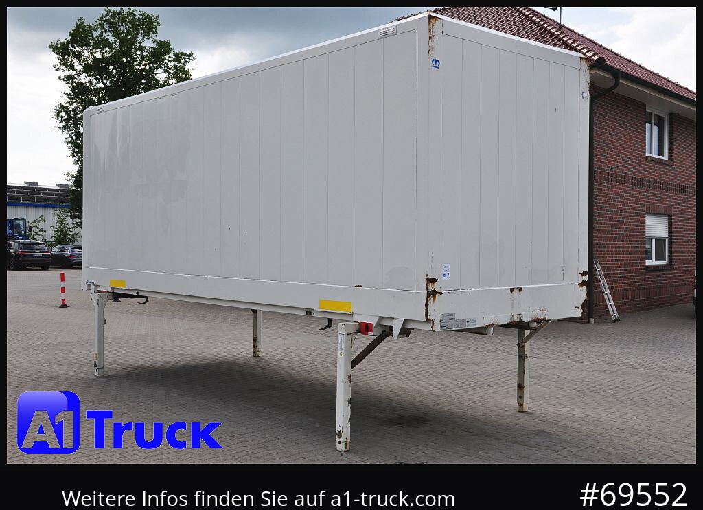 KRONE Wechselbrücke BDF 7,45 Koffer, 2750mm h. 20 x vorhanden - Vekselflak - varebil: bilde 1 KRONE Wechselbrücke BDF 7,45 Koffer, 2750mm h. 20 x vorhanden - Vekselflak - varebil: bilde 1