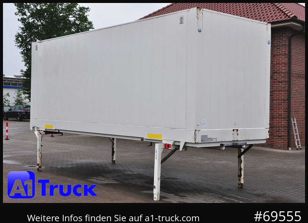 KRONE Wechselbrücke BDF 7,45 Koffer, 2750mm h. 20 x vorhanden - Vekselflak - varebil: bilde 1 KRONE Wechselbrücke BDF 7,45 Koffer, 2750mm h. 20 x vorhanden - Vekselflak - varebil: bilde 1