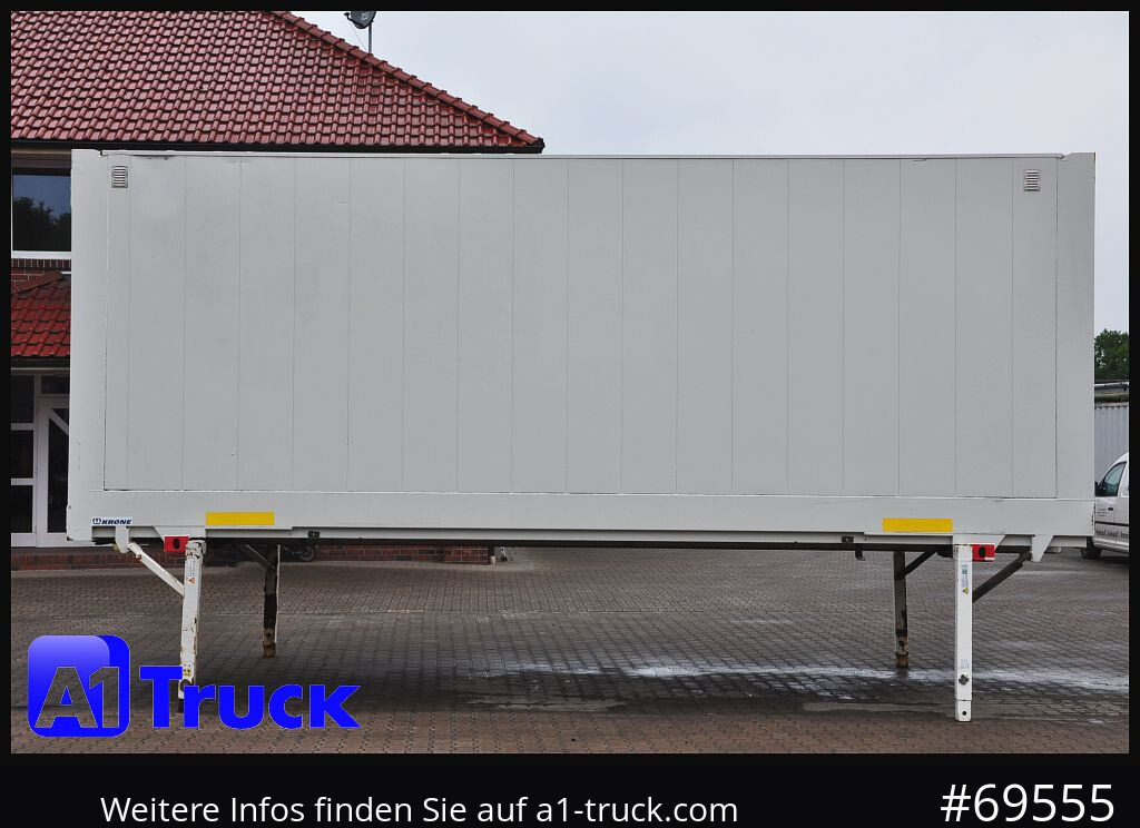 Vekselflak - varebil KRONE Wechselbrücke  BDF 7,45 Koffer,  2750mm h.  20 x vorhanden: bilde 8