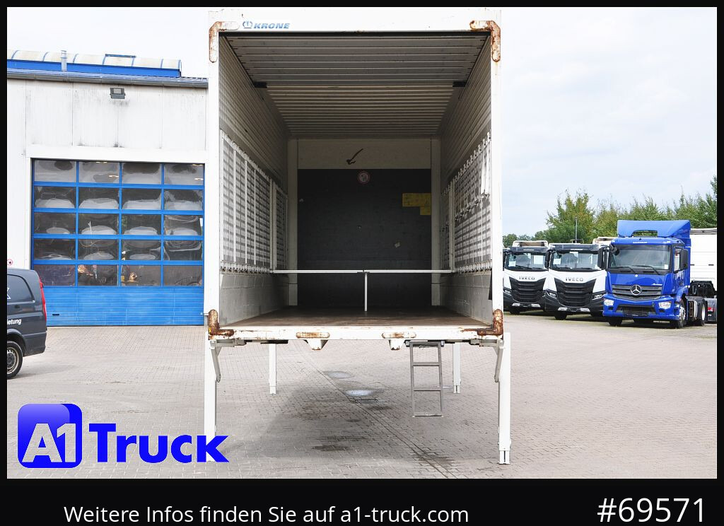 KRONE Wechselbrücke BDF 7,45 Koffer, Textil 2750mm innen, 20 x vorhanden - Vekselflak - varebil: bilde 5 KRONE Wechselbrücke BDF 7,45 Koffer, Textil 2750mm innen, 20 x vorhanden - Vekselflak - varebil: bilde 5