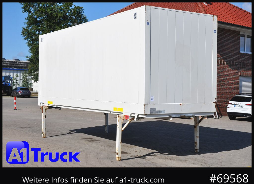 KRONE Wechselbrücke BDF 7,45 Koffer, Textil 2750mm innen, 20 x vorhanden - Vekselflak - varebil: bilde 1 KRONE Wechselbrücke BDF 7,45 Koffer, Textil 2750mm innen, 20 x vorhanden - Vekselflak - varebil: bilde 1