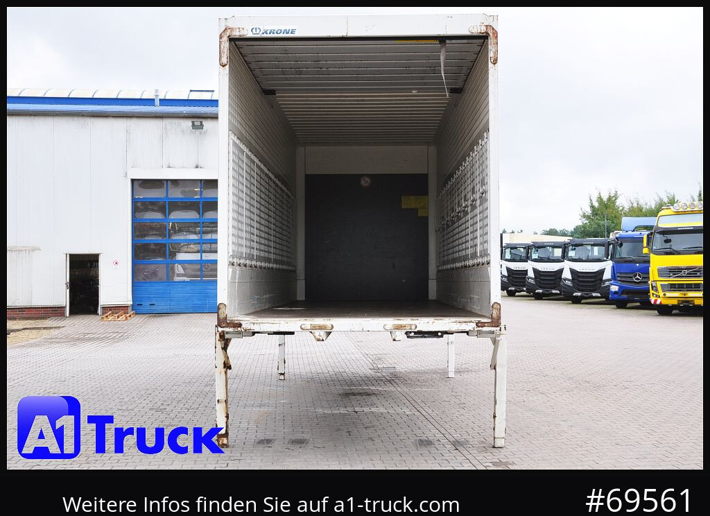 KRONE Wechselbrücke BDF 7,45 Koffer, Textil 2750mm innen, 20 x vorhanden - Vekselflak - varebil: bilde 2 KRONE Wechselbrücke BDF 7,45 Koffer, Textil 2750mm innen, 20 x vorhanden - Vekselflak - varebil: bilde 2