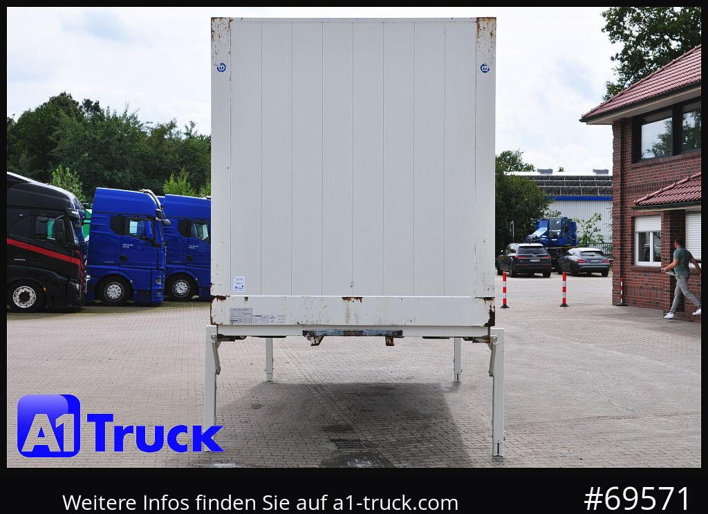 KRONE Wechselbrücke BDF 7,45 Koffer, Textil 2750mm innen, 20 x vorhanden - Vekselflak - varebil: bilde 2 KRONE Wechselbrücke BDF 7,45 Koffer, Textil 2750mm innen, 20 x vorhanden - Vekselflak - varebil: bilde 2