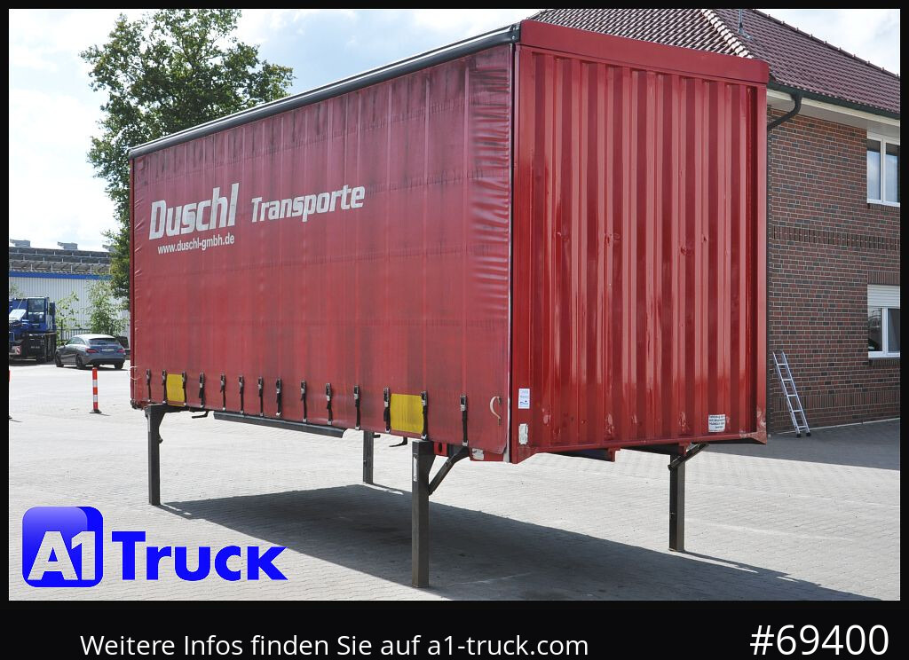 KRONE Wechselbrücke Jumbo BDF 7,82 - Gardin vekselflak: bilde 1 KRONE Wechselbrücke Jumbo BDF 7,82 - Gardin vekselflak: bilde 1