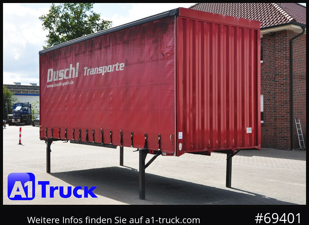 KRONE Wechselbrücke Jumbo BDF 7,82 - Gardin vekselflak: bilde 1 KRONE Wechselbrücke Jumbo BDF 7,82 - Gardin vekselflak: bilde 1